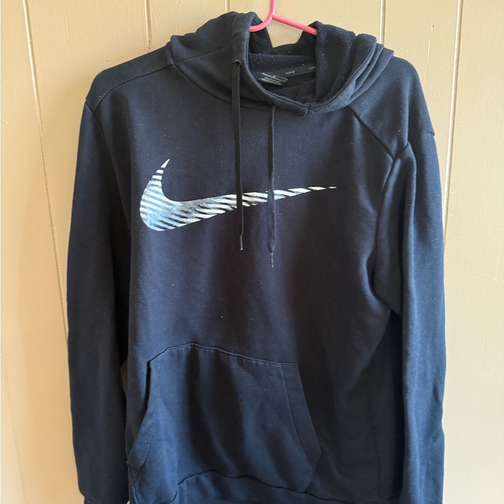 Nike Black and White Men's Hoodie